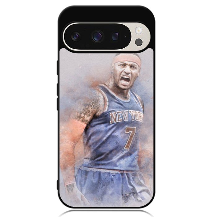 Carmelo Anthony NY7 Blue Basket Ball Google Pixel 9 Pro XL Case OV1823