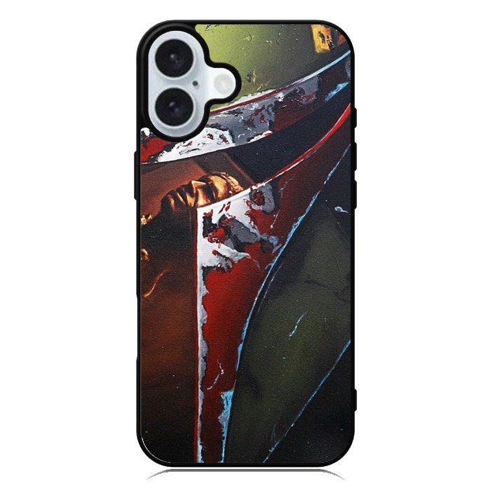 Boba Fett Star Wars iPhone 16 Plus Case QC1826