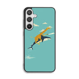 Black Friday offer Giraffe Riding Shark Samsung Galaxy A26 Case OV0677