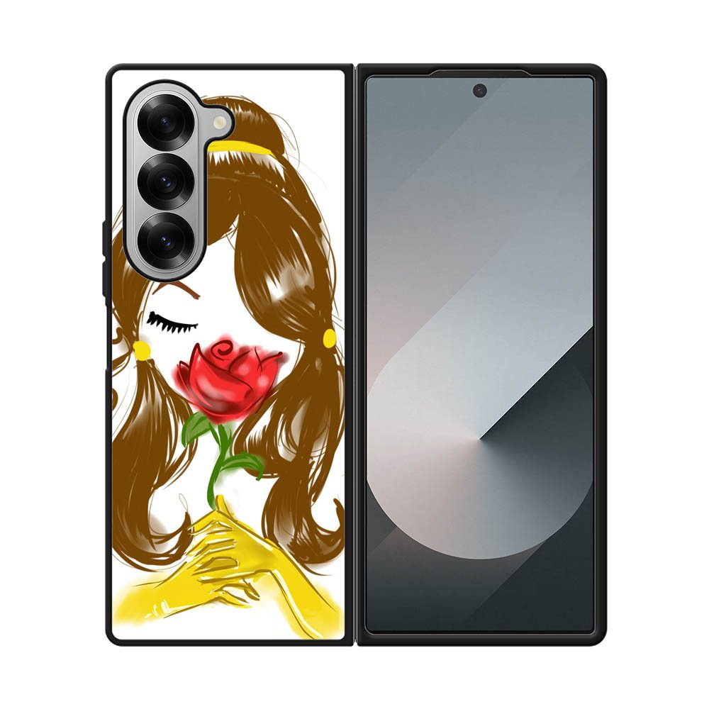 Princess Belle Samsung Galaxy Z Fold 7 5G Case OV1844
