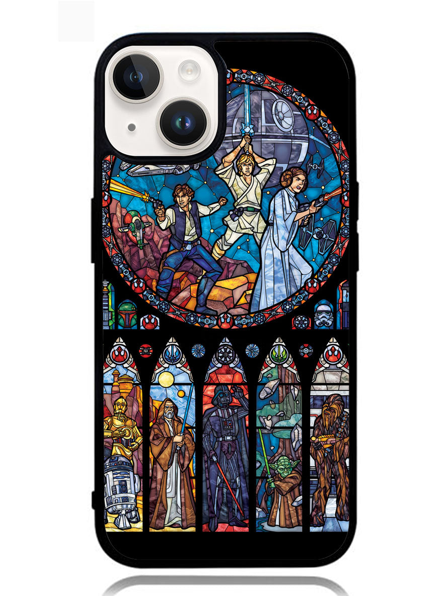 Star Wars Stained Glass iPhone 14 Case OV1849