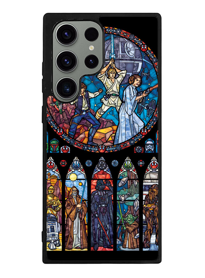 Star Wars Stained Glass Samsung Galaxy S23 Ultra 5G Case