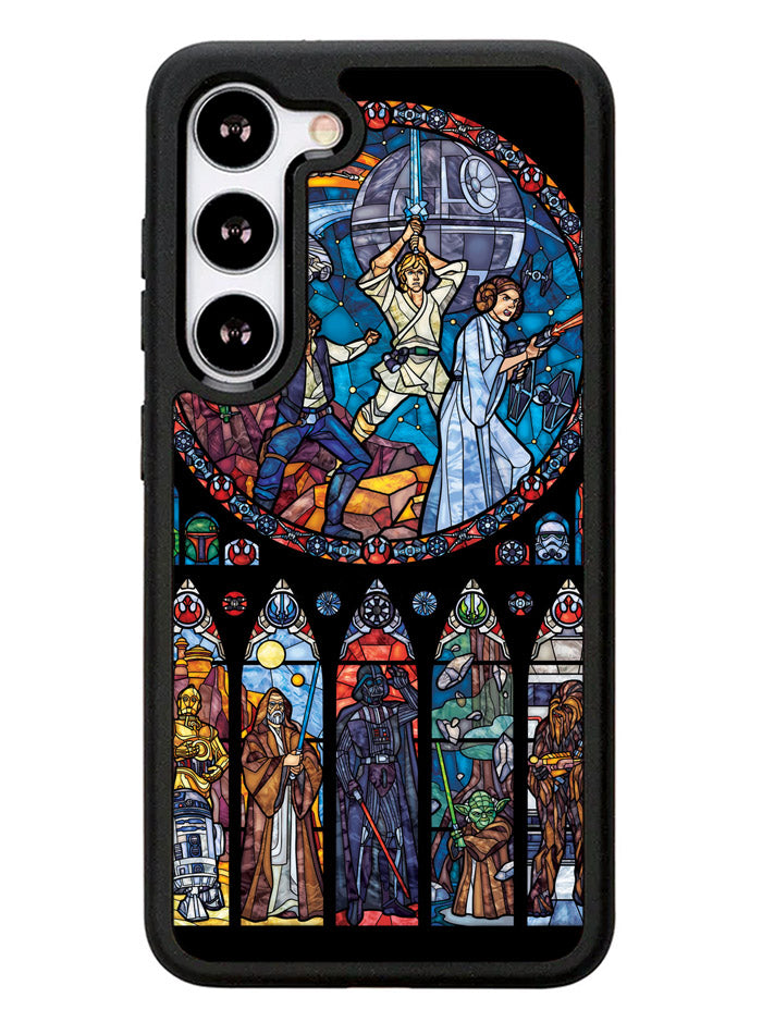 Star Wars Stained Glass Samsung Galaxy S23 5G Case