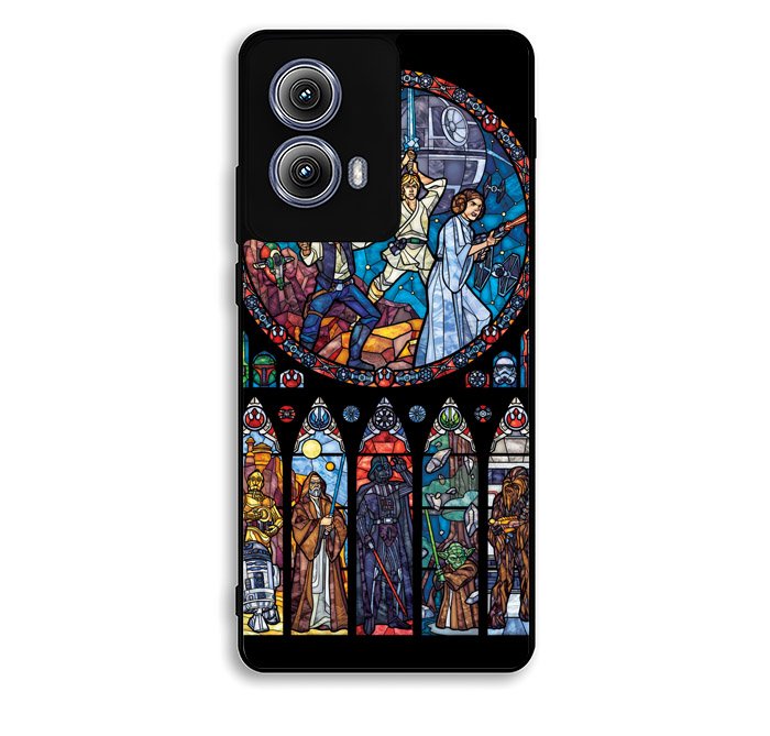 Star Wars Stained Glass Motorola Moto Edge 2024 Case OV4136