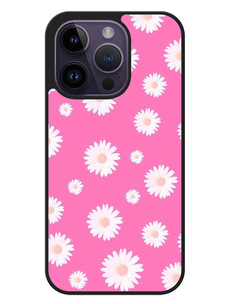 Pink Daisy Google iPhone 14 Pro Max Case OV1850