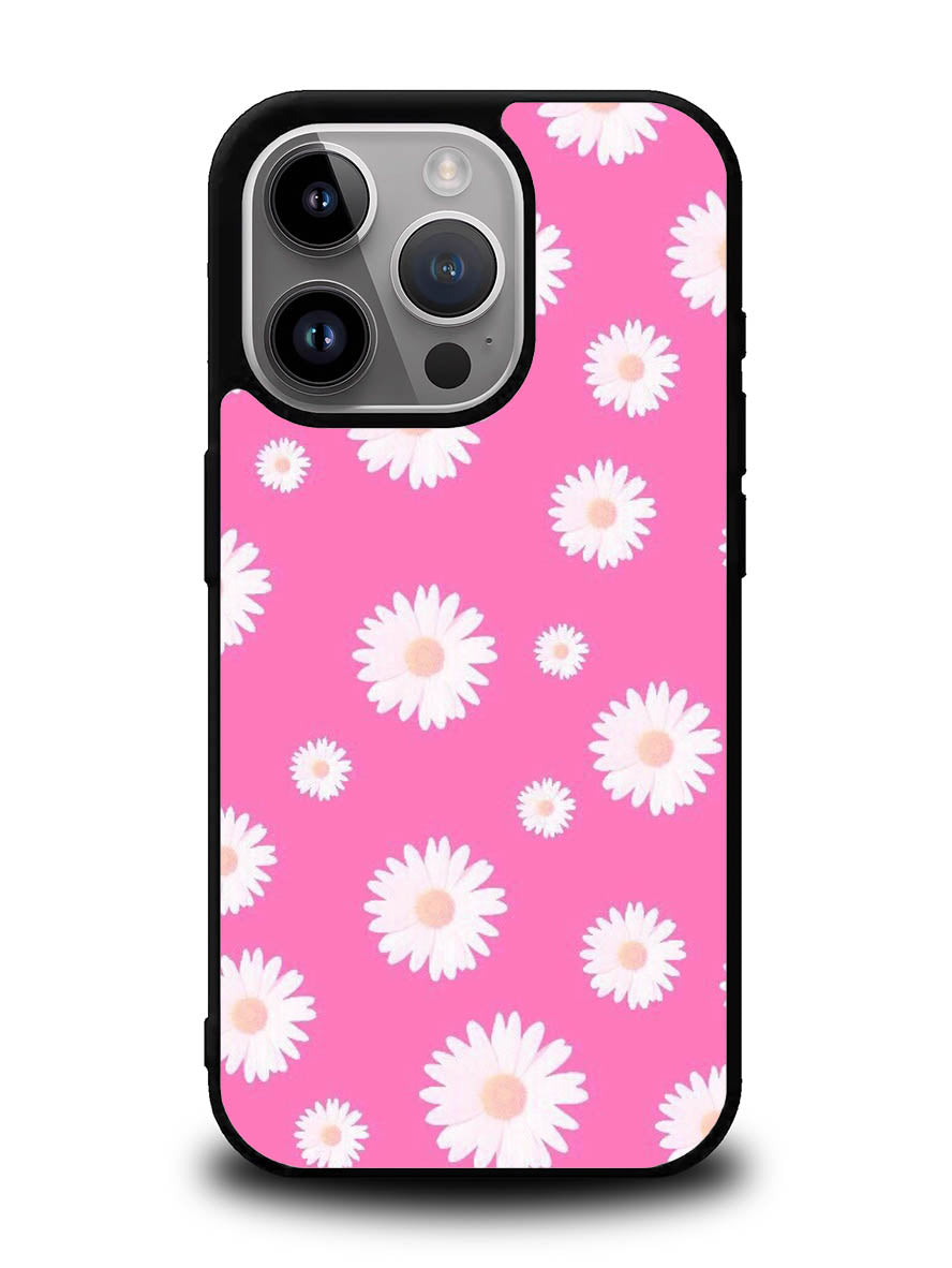 Pink Daisy iPhone 15 Pro Case