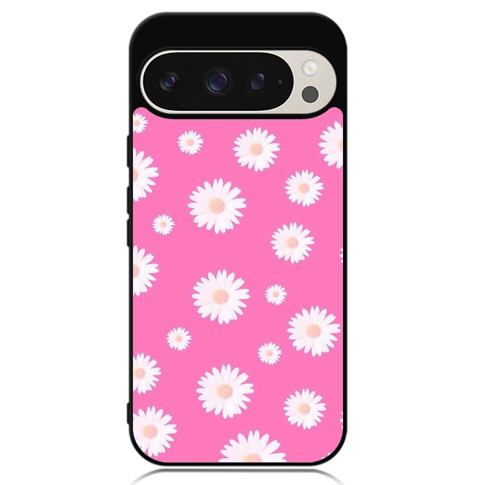 Pink Daisy Google Pixel 9 | Pixel 9 Pro Case