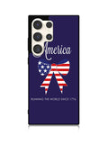 Military Patriotic America Samsung Galaxy S24 Ultra 5G Case OV1860