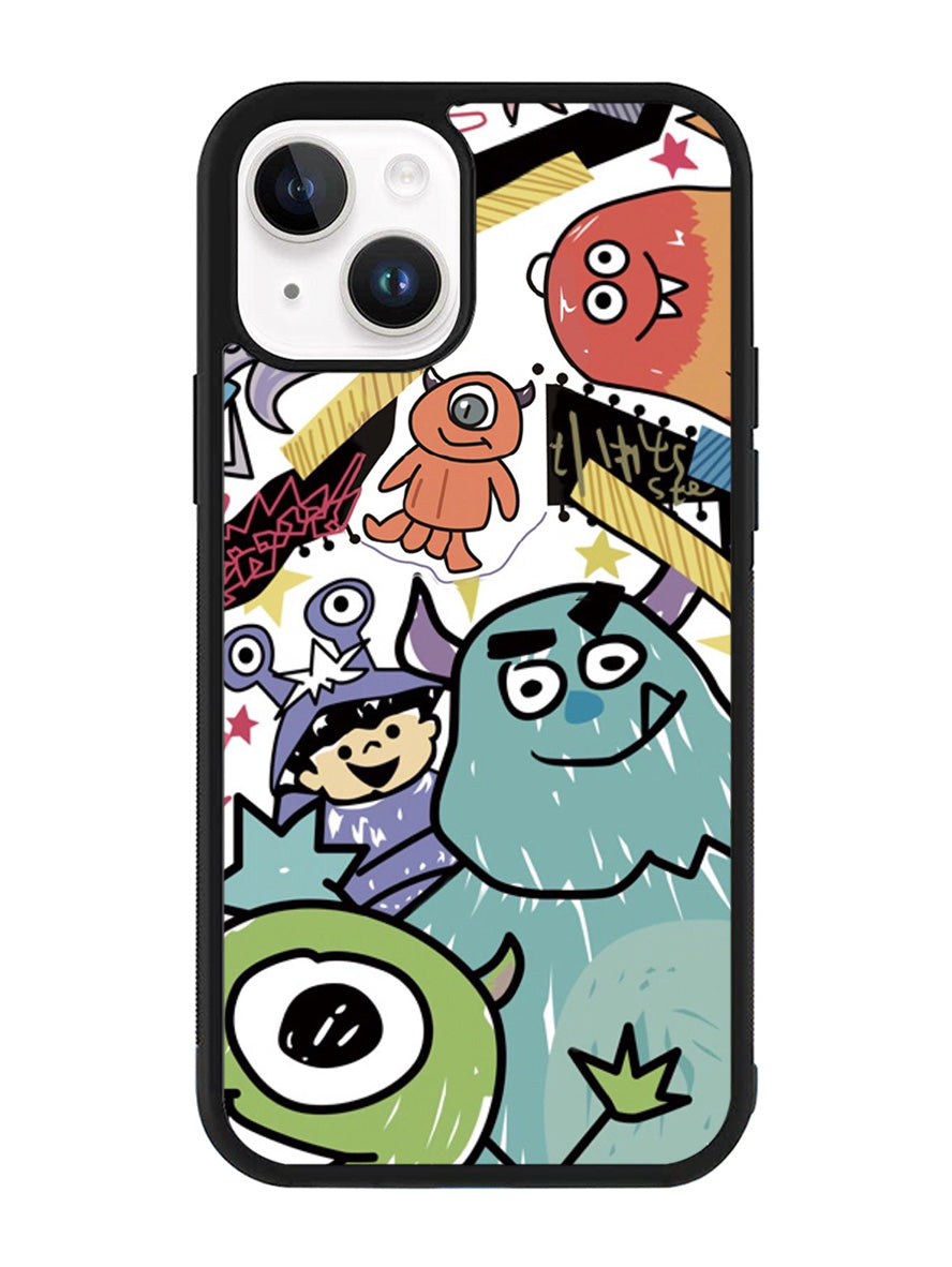 Monster Inc Characters iPhone 15 Plus Case OV10775