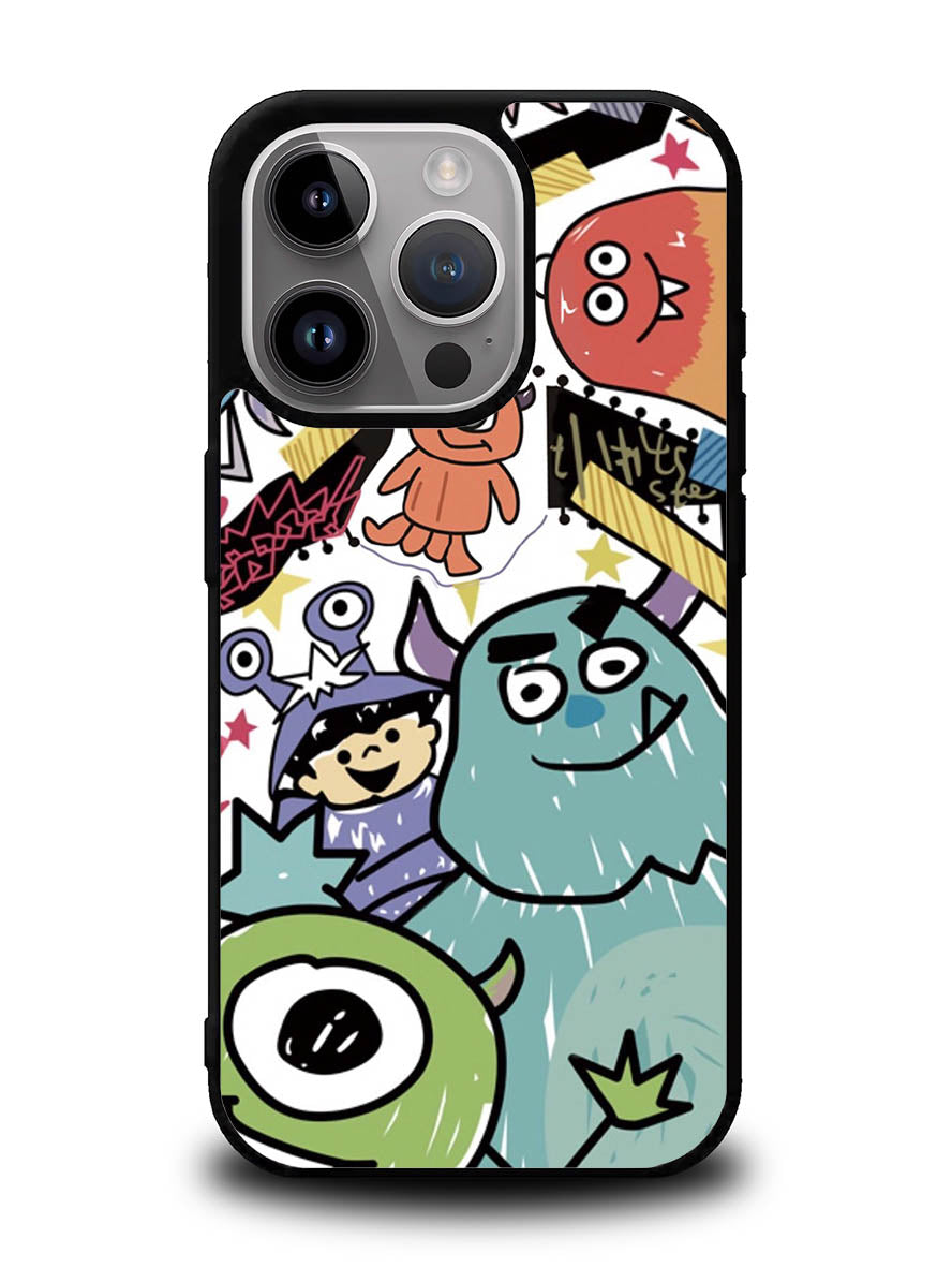Monster Inc Characters iPhone 16 Pro Max Case QC10775