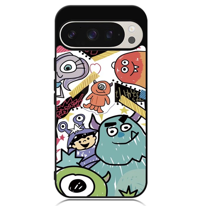 Monster Inc Characters Google Pixel 9 Pro XL Case OV10775