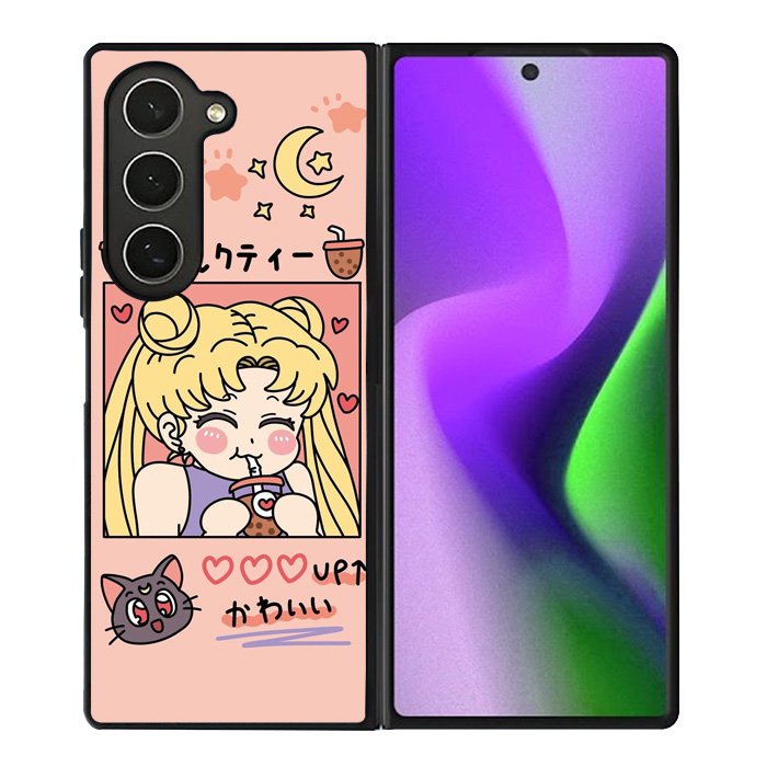 Sailor Moon Kawaii Samsung Galaxy Z Fold 6 Case