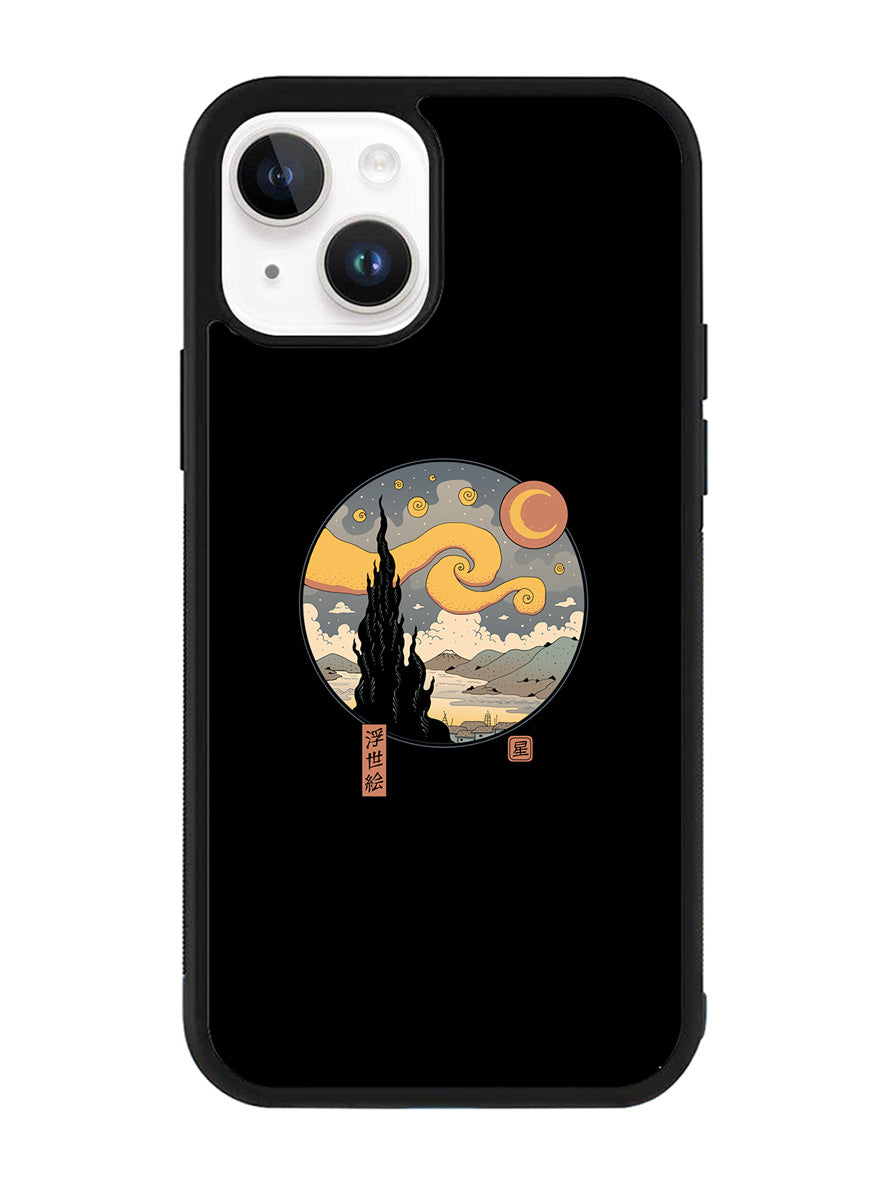 Starry Ukiyo Japanese Retro iPhone 15 Plus Case OV10824