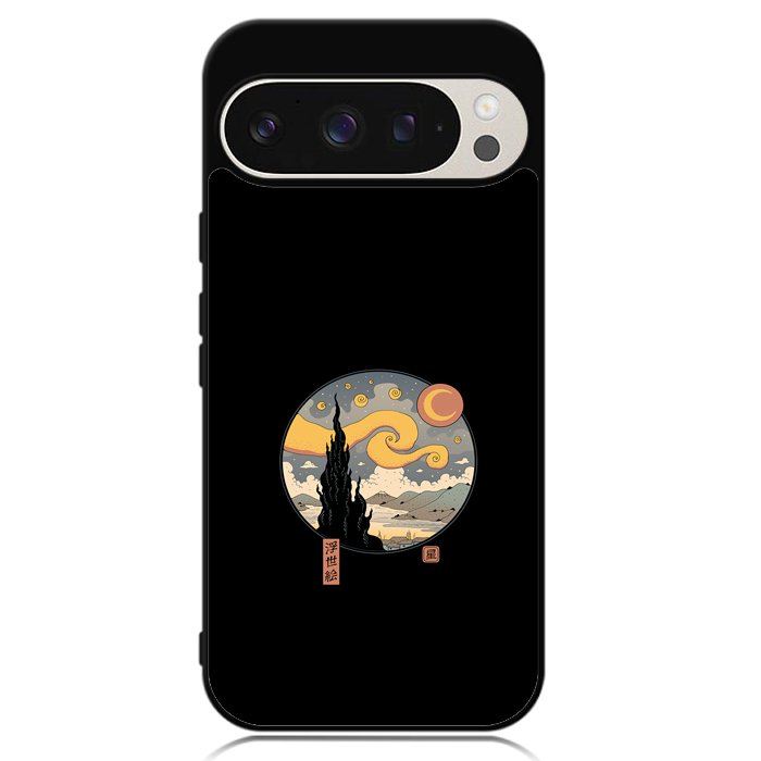 Starry Ukiyo Japanese Retro Google Pixel 9 Pro XL Case OV10824