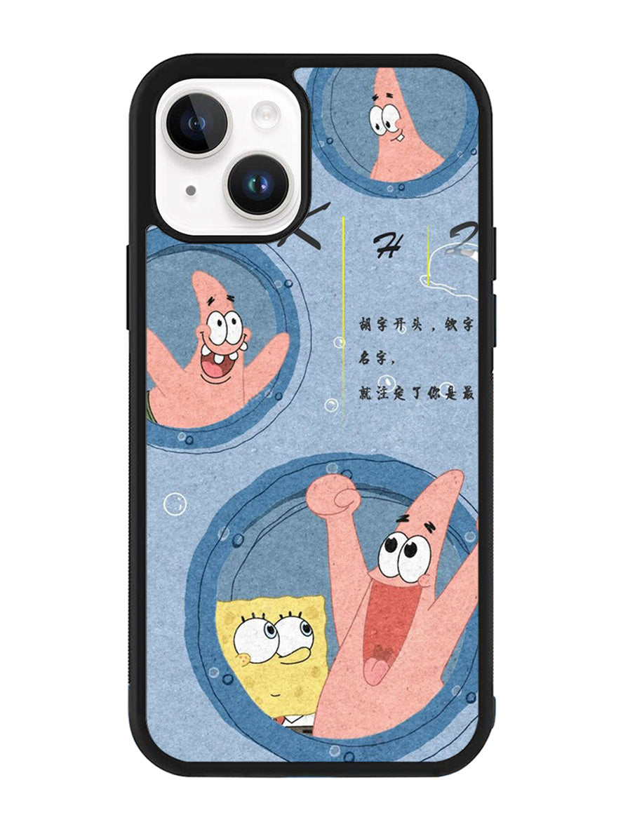 SpongeBob And Patric iPhone 15 Plus Case OV10821