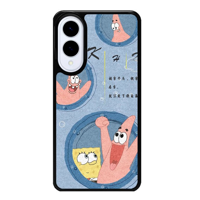 SpongeBob And Patric Samsung Galaxy S25 Edge 5G Case OV10821