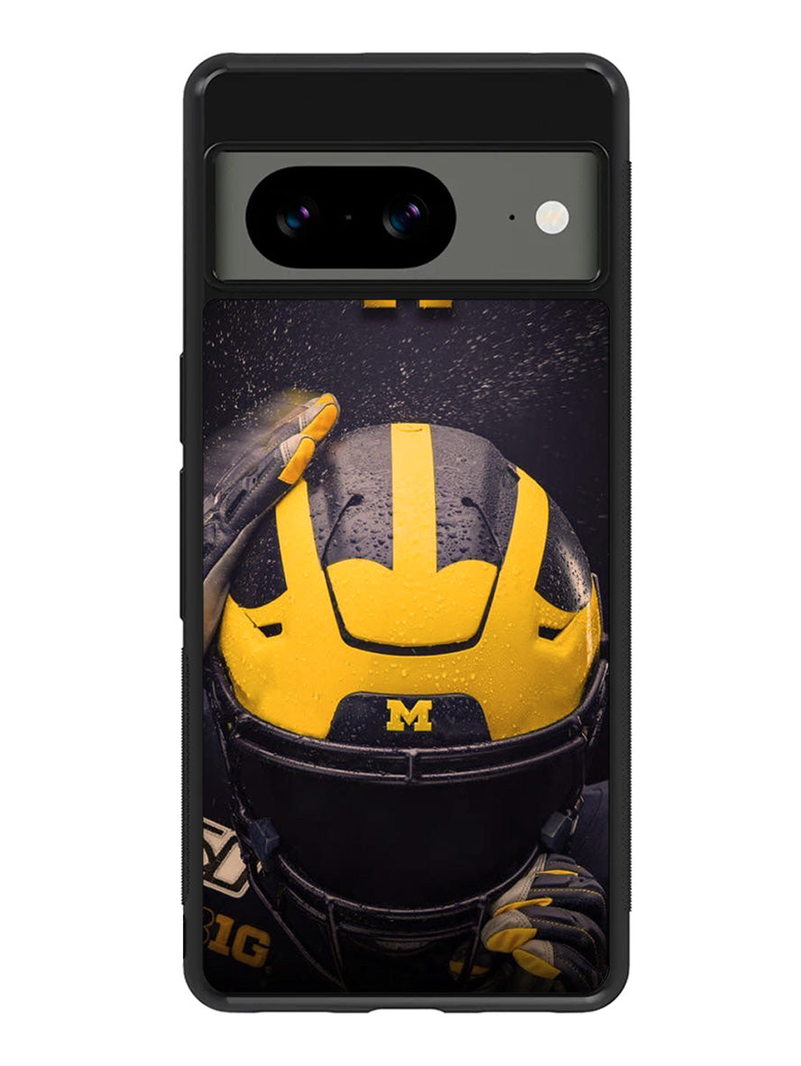 Michigan Wolverines Helmet Google Pixel 8 Case QC10771