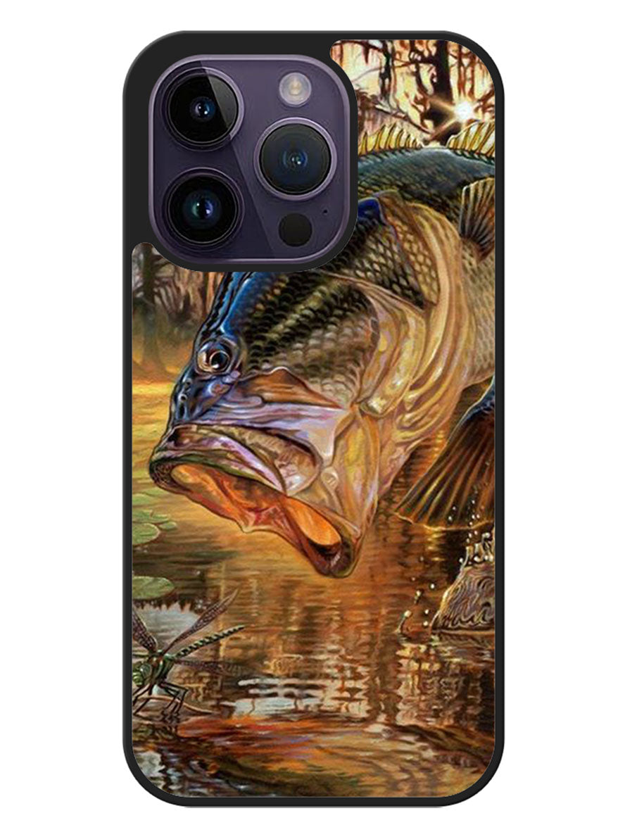 Bass Fish iPhone 14 Pro Case OV10646