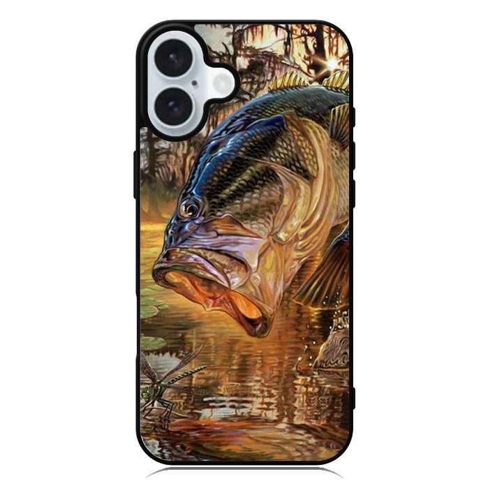 Bass Fish iPhone 16 Plus Case