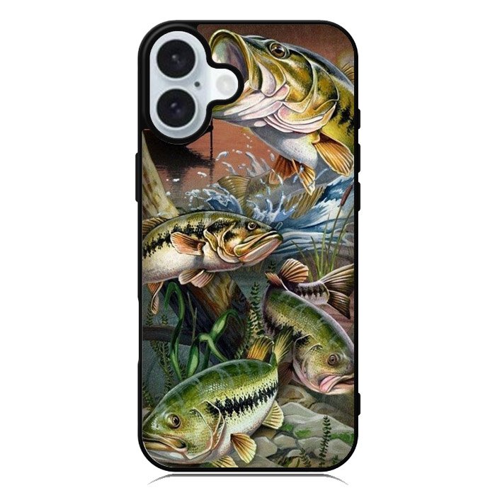 Bass Fishing iPhone 16 Plus Case