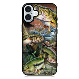 Bass Fishing iPhone 16 Plus Case