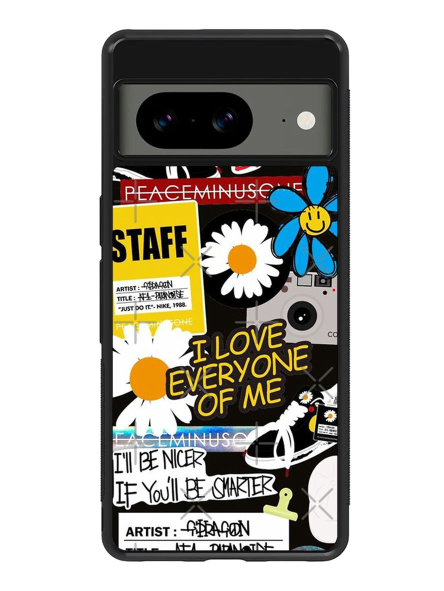 PEACEMINUSONE STUFF Google Pixel 8A Case QC10538
