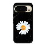 Black Marble Daisy Google Pixel 10 Pro XL Case OV10653