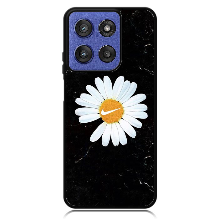 Black Marble Daisy Motorola Moto G Stylus 5G 2025 Case OV10653