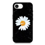 Black Marble Daisy iPhone 16e Case OV10653