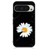 Black Marble Daisy Google Pixel 9 Pro XL Case OV10653