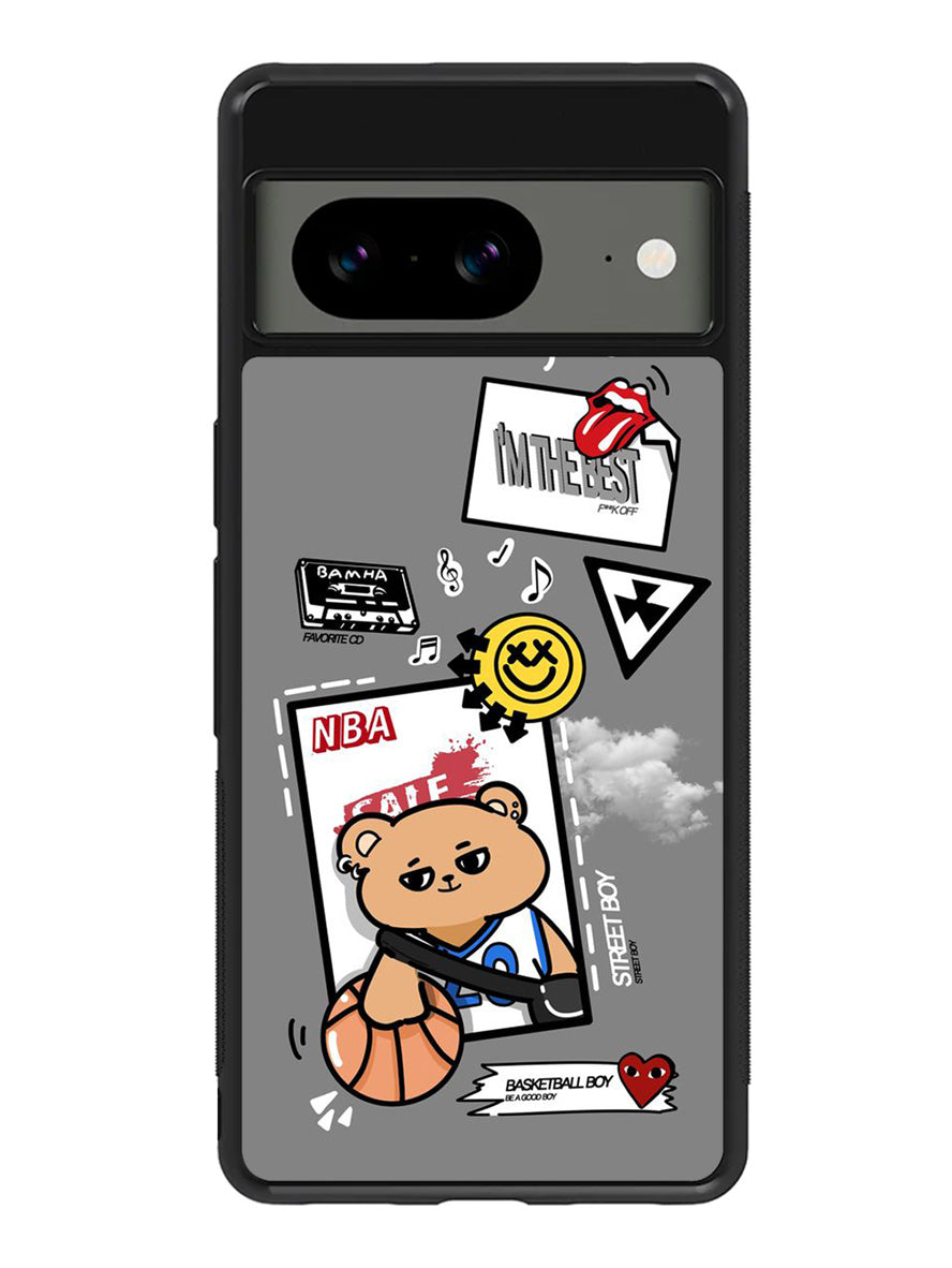 Basketball Boy NBA Google Pixel 8A Case QC10335