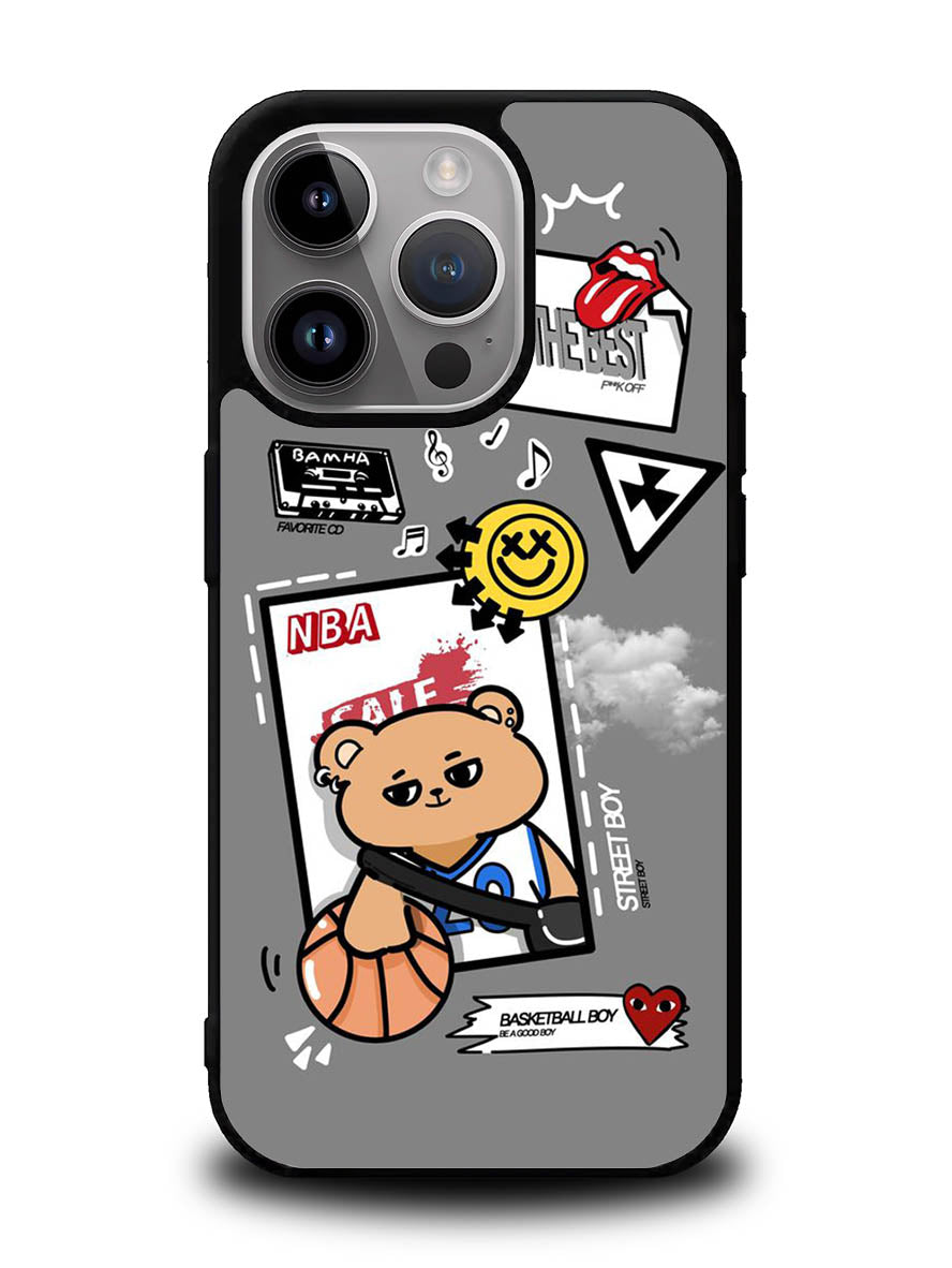 Basketball Boy NBA iPhone 16 Pro Case OV10335