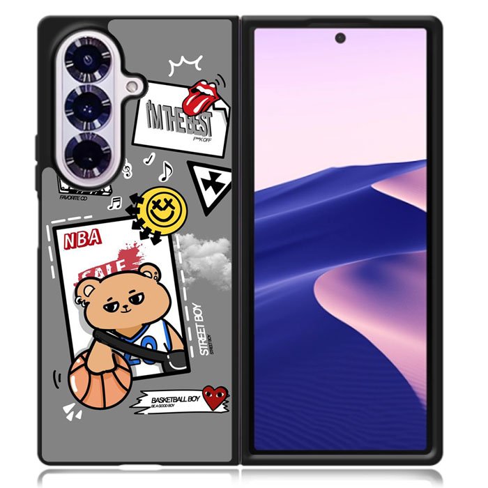 Basketball Boy NBA Samsung Galaxy Z Fold 7 Case OV10335