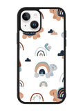 Turtle Rainbow Pattern iPhone 14 Plus Case QC10242