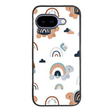 Turtle Rainbow Pattern Google Pixel 10A Case OV10242