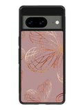 Butterfly Rose Gold Google Pixel 8 Case QC10341