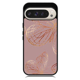 Butterfly Rose Gold Google Pixel 10 Pro XL Case OV10341