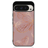Butterfly Rose Gold Google Pixel 9 | Pixel 9 Pro Case OV10341