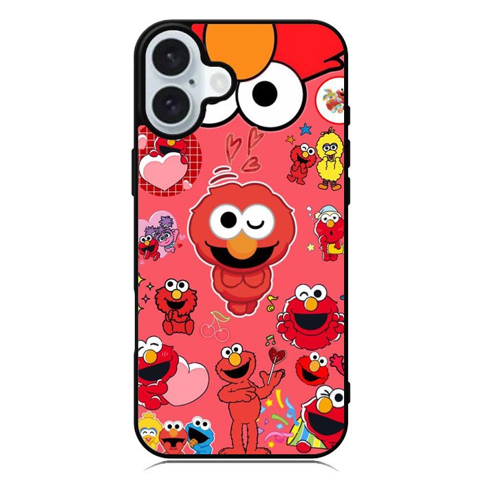 Elmo Sesame Street iPhone 16 Plus Case QC10366