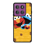 Elmo And Monster Cookie Motorola Moto Edge 60 Pro Case OV10365