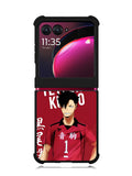 Kuroo Haikyuu Motorola Moto Razr Plus 2023 , Moto Razr+ 2023 Case OV11131