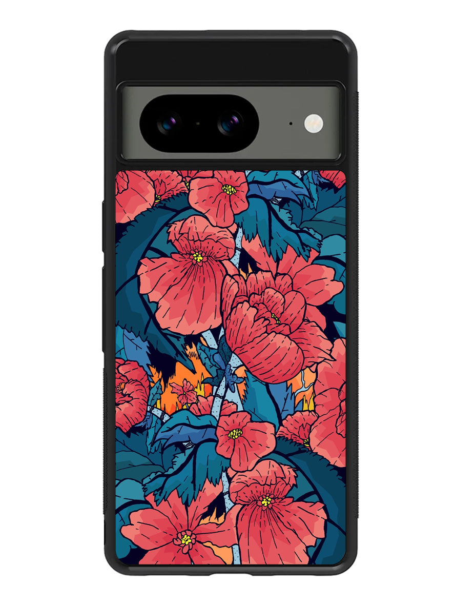Japan Floral Google Pixel 8A Case QC11118