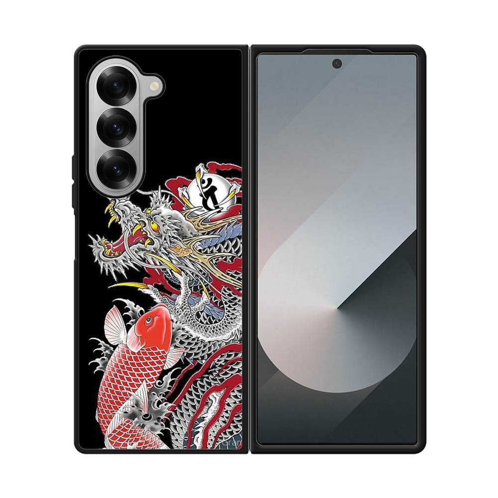 Japan Dragon Samsung Galaxy Z Fold 7 5G Case QC11117