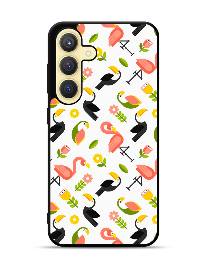 Tropical Bird Samsung Galaxy S24 Plus 5G , Samsung Galaxy S24+ 5G Case OV6712