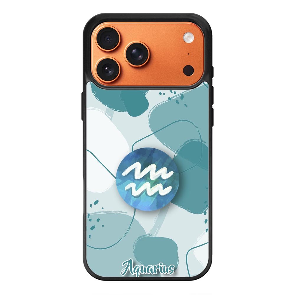 Zodiac Aquarius iPhone 17 Pro Case QC6756