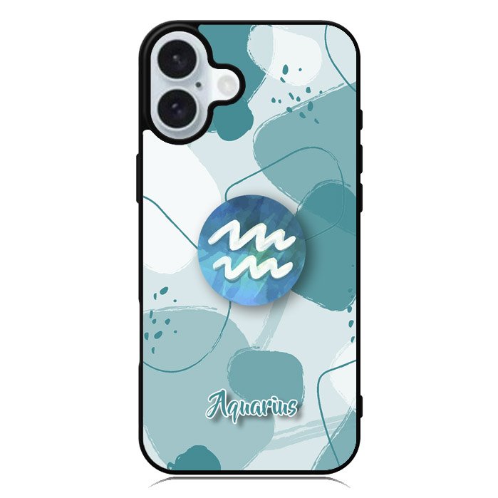 Zodiac Aquarius iPhone 16 Plus Case QC6756