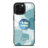 Zodiac Aquarius iPhone 16 Pro Max Case OV6756
