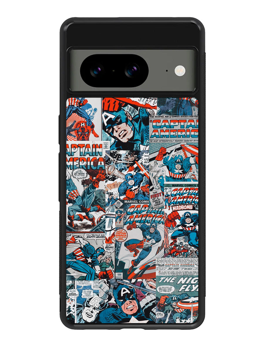 Captain America Google Pixel 8 Case QC6237