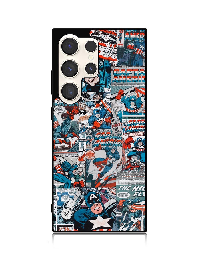 Captain America Samsung Galaxy S25 Ultra 5G Case QC6237