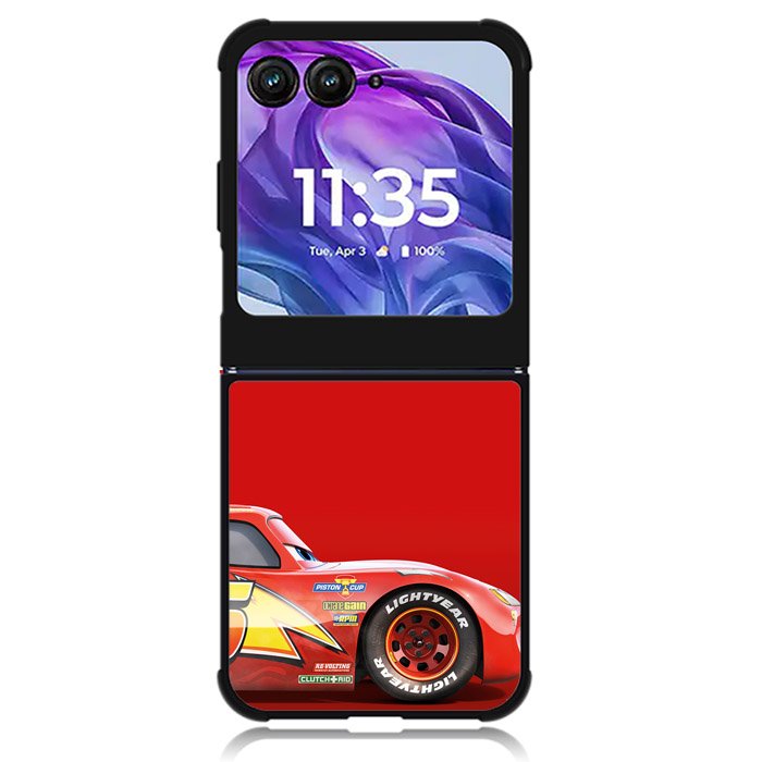 Lightning McQueen Motorola Moto Razr Plus 2024 , Moto Razr+ 2024 Case